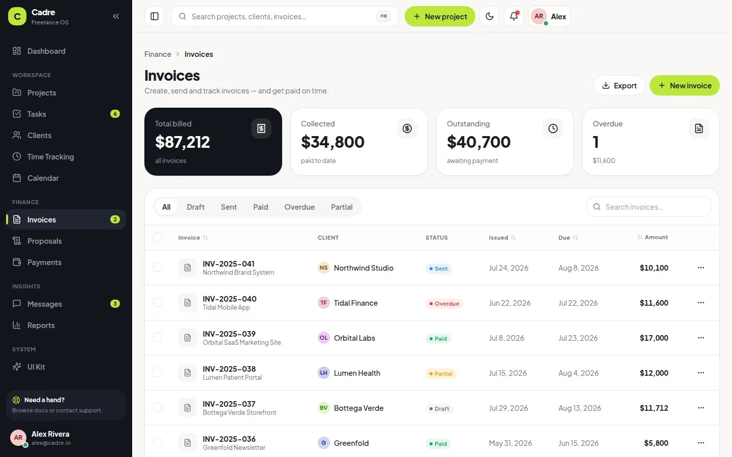 Cadre — screenshot 3