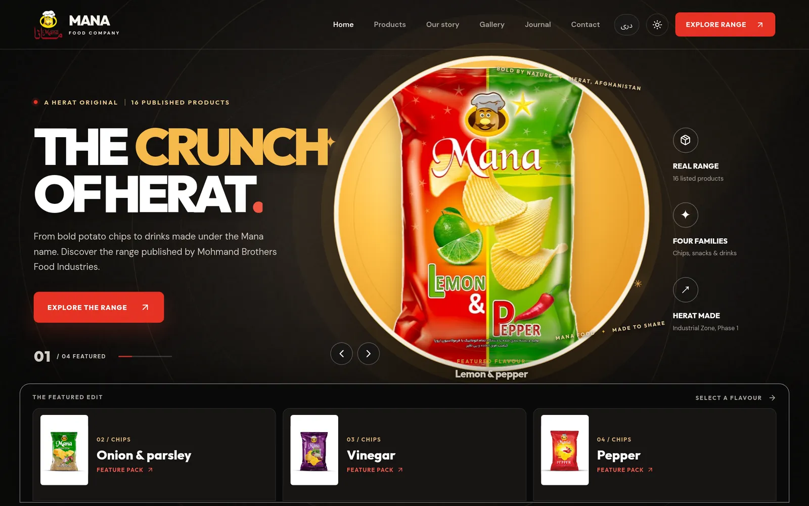 Mana Food — screenshot