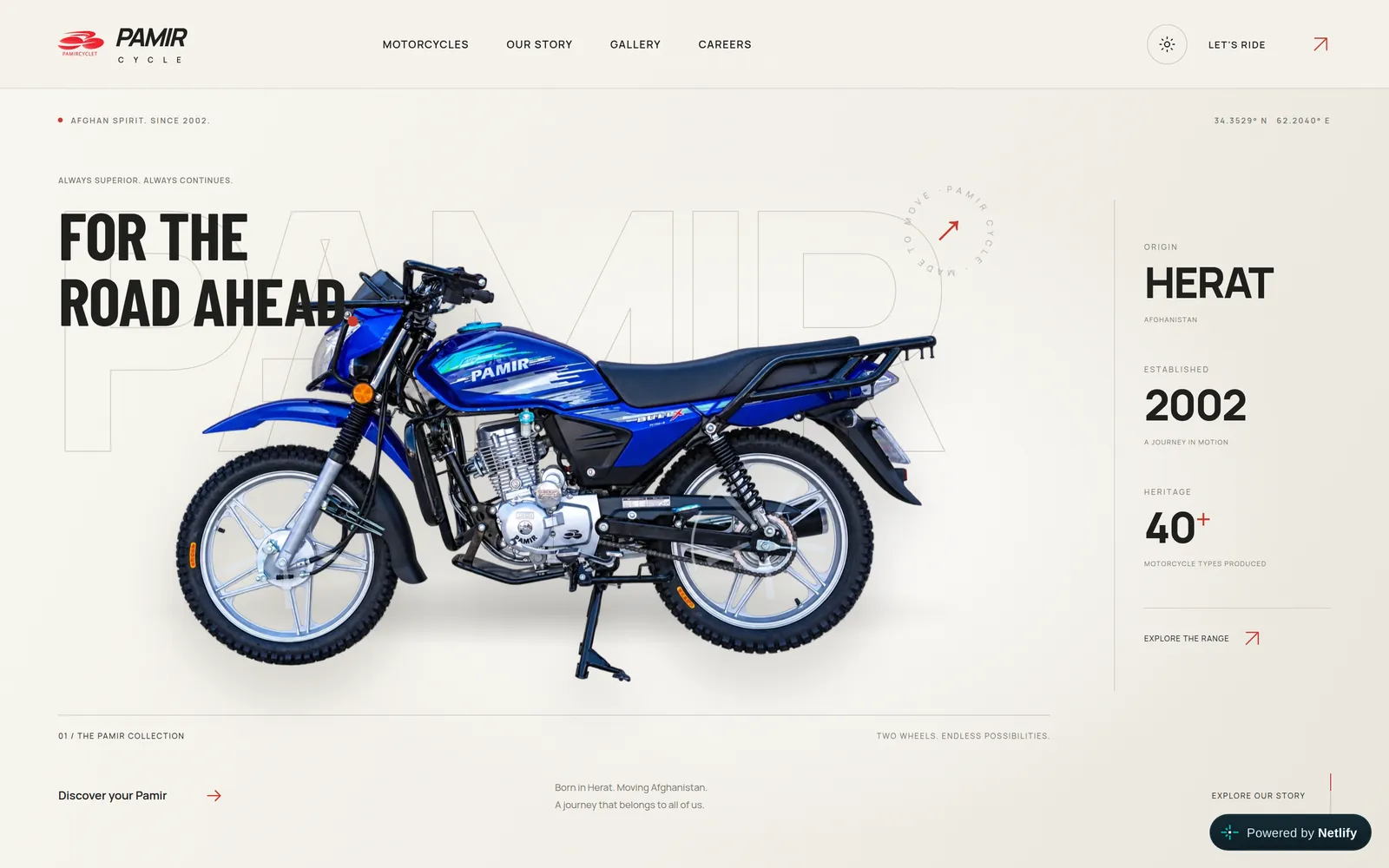Pamir Cycle — screenshot
